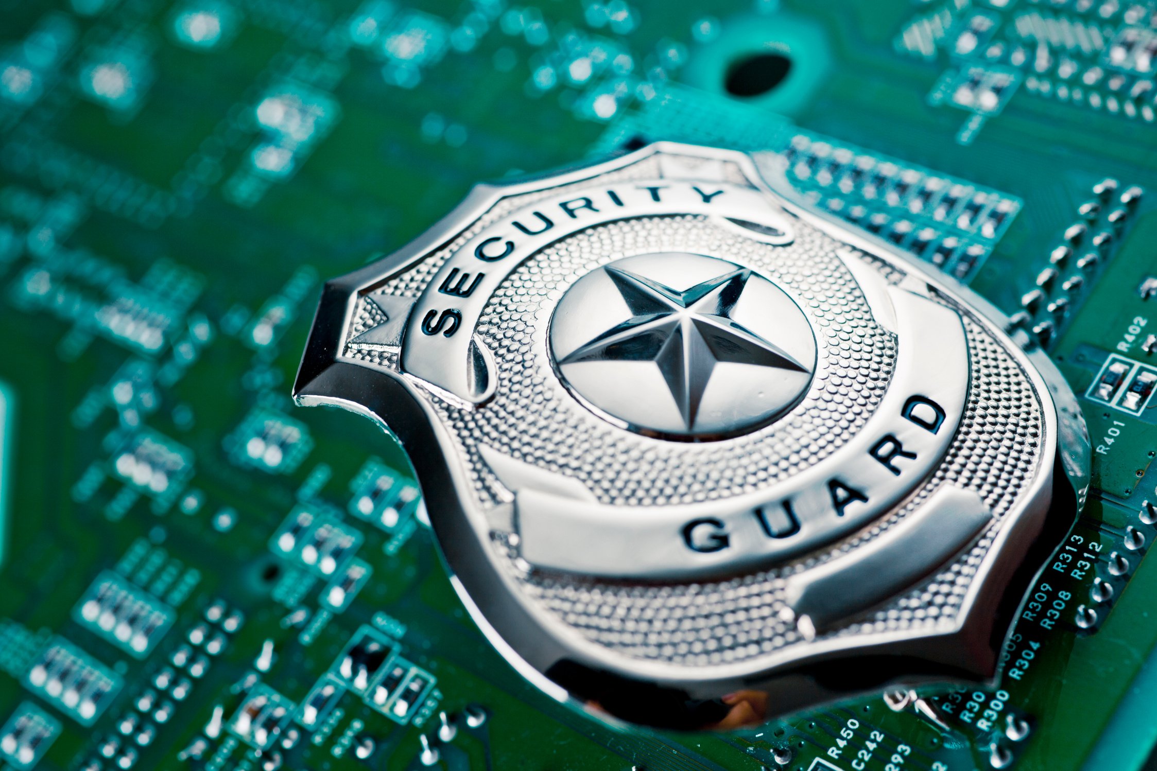 security guard badge